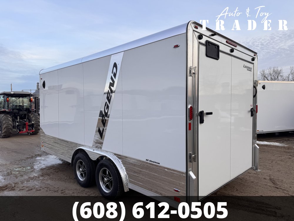 2026 Legend Trailers 8X16 Aluminum DVN Cargo / Enclosed Trailer