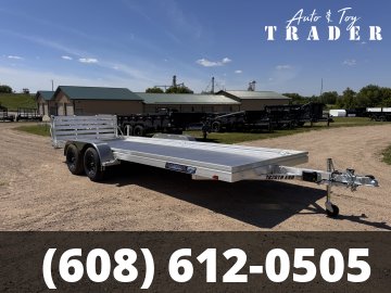 2027 Aluma 7820 ESA-TA-EL-BT Aluminum Utility Trailer
