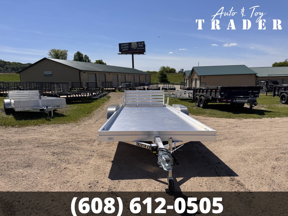 2027 Aluma 7820 ESA-TA-EL-BT Aluminum Utility Trailer