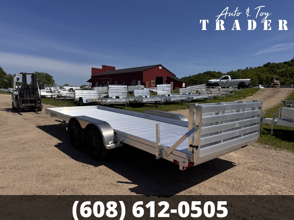 2027 Aluma 7820 ESA-TA-EL-BT Aluminum Utility Trailer