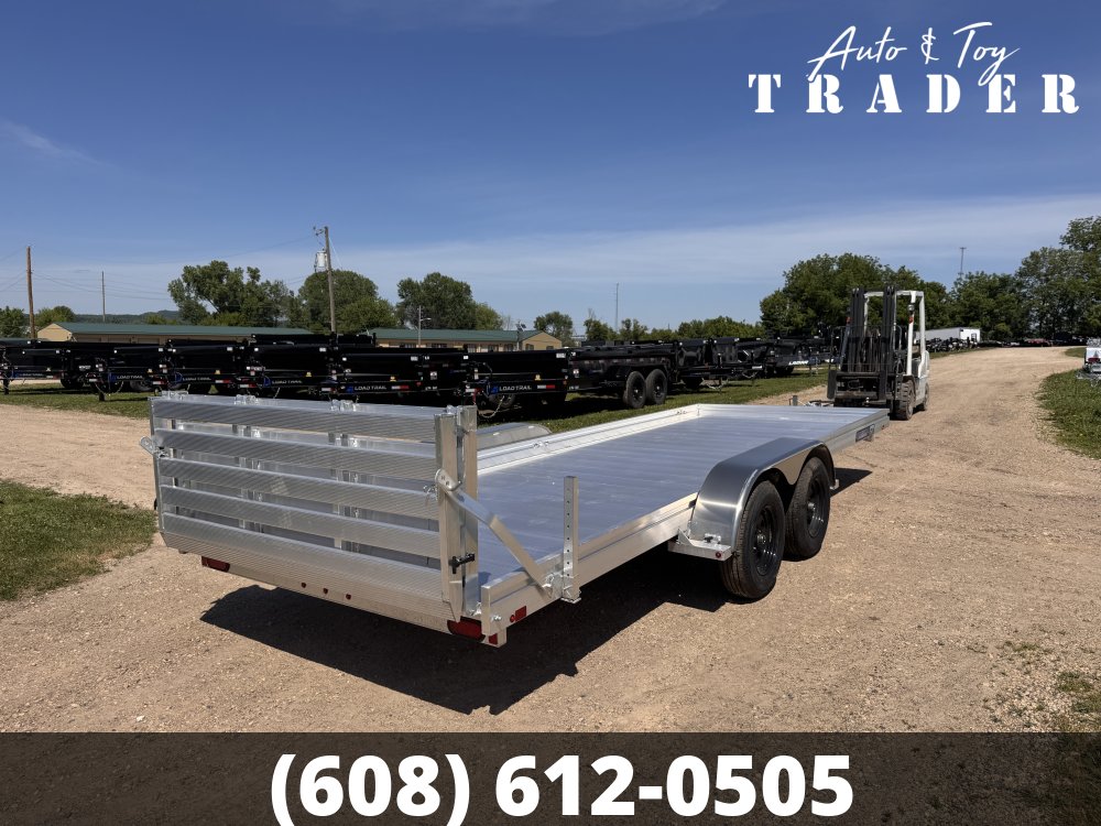 2027 Aluma 7820 ESA-TA-EL-BT Aluminum Utility Trailer