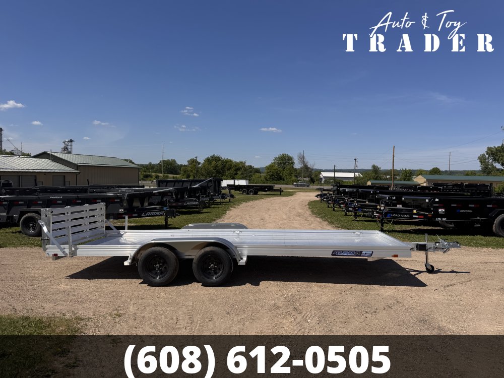 2027 Aluma 7820 ESA-TA-EL-BT Aluminum Utility Trailer