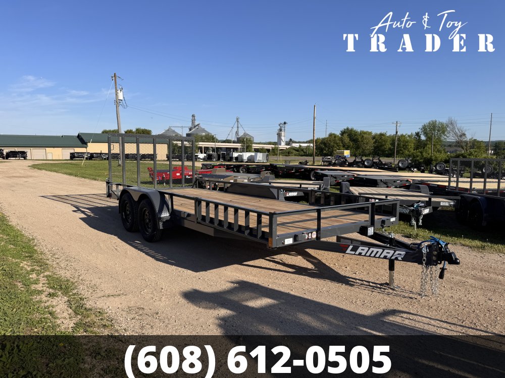 2026 Lamar Trailers 83X18 Utility Trailer