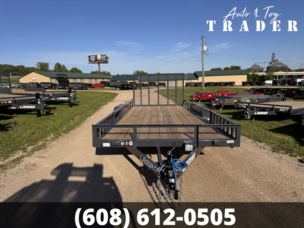 2026 Lamar Trailers 83X18 Utility Trailer