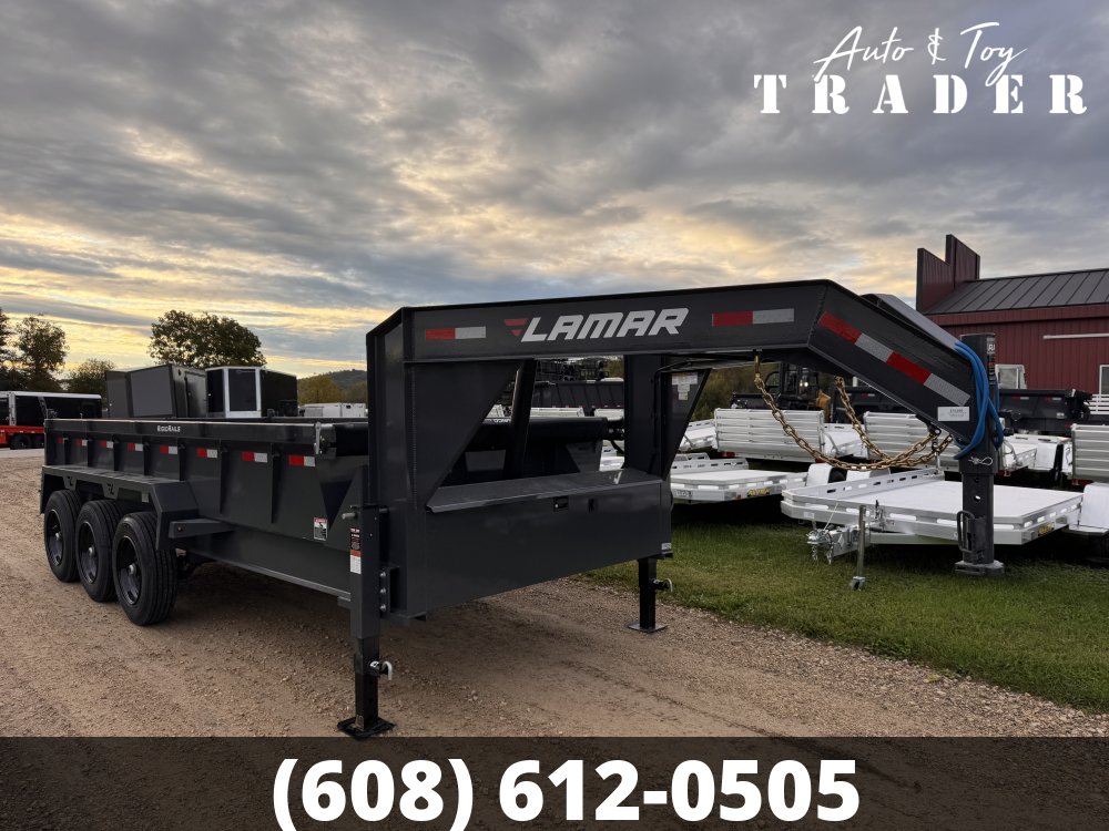 2027 Lamar Trailers 83X16 Gooseneck Dump Trailer