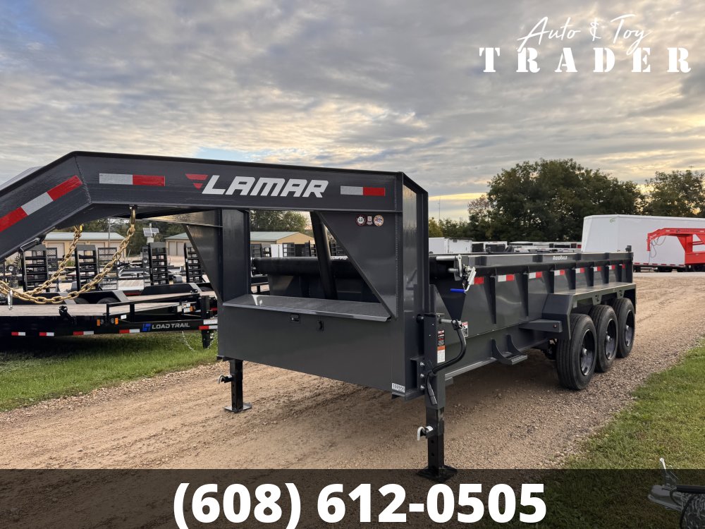 2027 Lamar Trailers 83X16 Gooseneck Dump Trailer