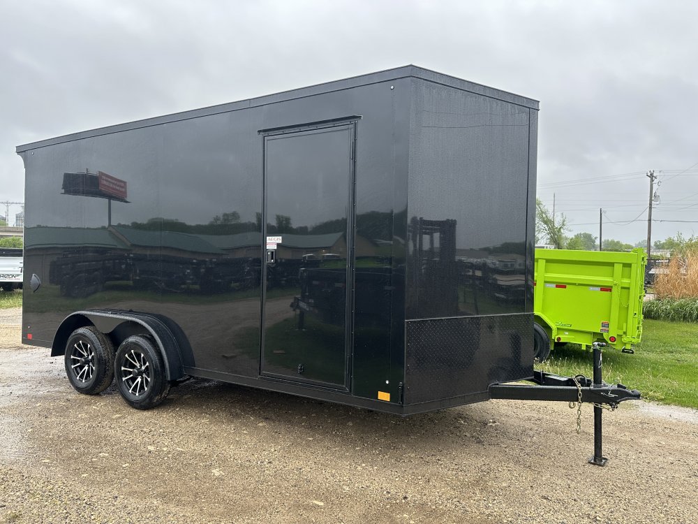 2025 Cross Trailers 7.5X16 Alpha Cargo / Enclosed Trailer