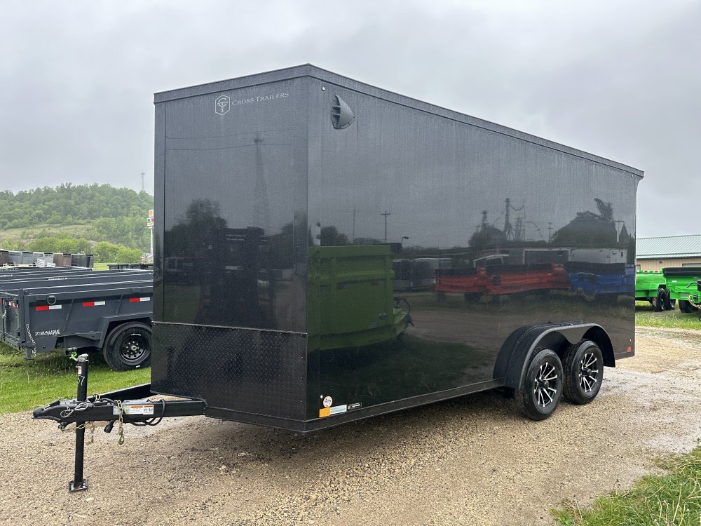 2025 Cross Trailers 7.5X16 Alpha Cargo / Enclosed Trailer