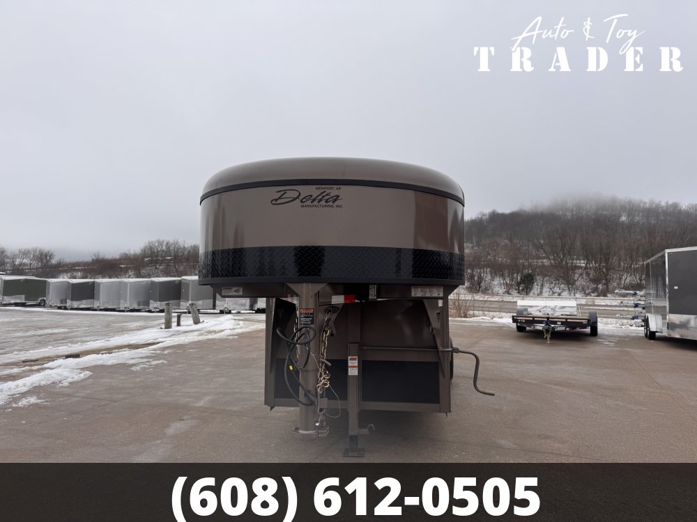 2026 Delta Manufacturing 6X20 Stock Trailer