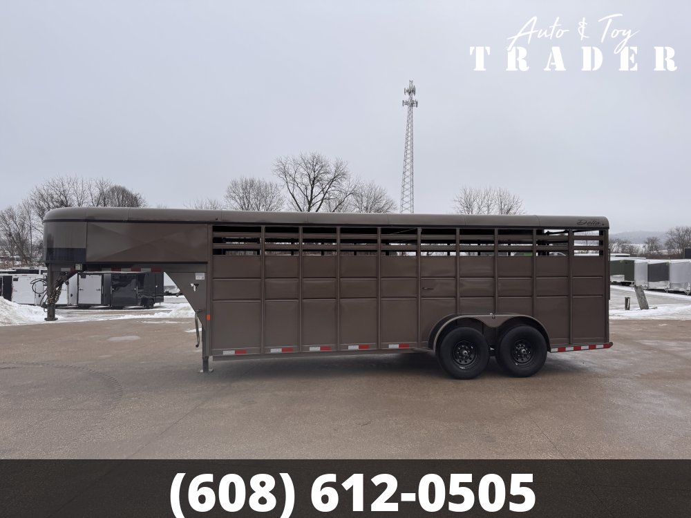 2026 Delta Manufacturing 6X20 Stock Trailer