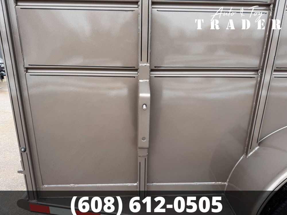 2026 Delta Manufacturing 6X20 Stock Trailer