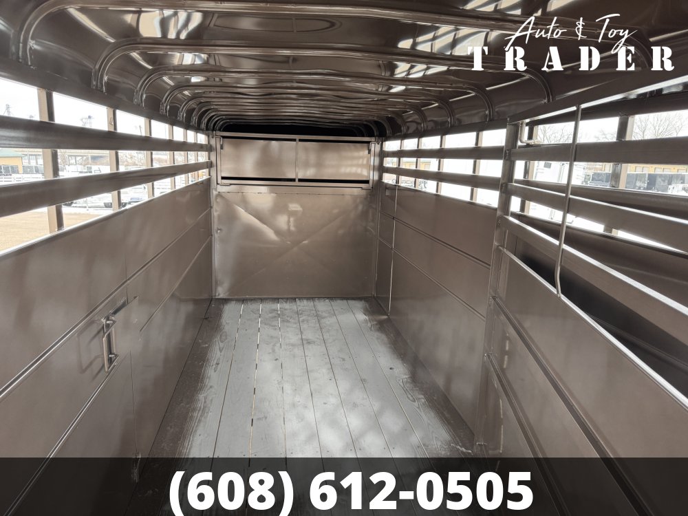 2026 Delta Manufacturing 6X20 Stock Trailer