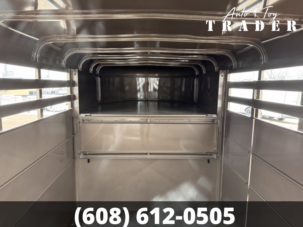 2026 Delta Manufacturing 6X20 Stock Trailer