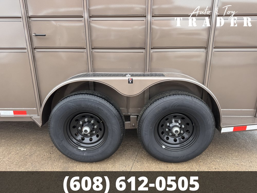 2026 Delta Manufacturing 6X20 Stock Trailer