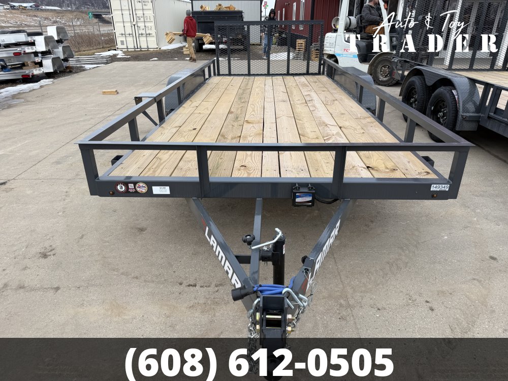 2026 Lamar Trailers 83X18 Utility Trailer