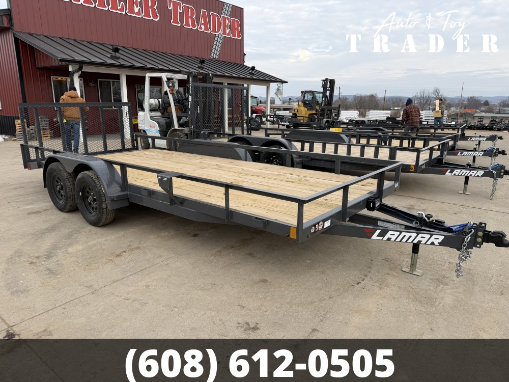 2026 Lamar Trailers 83X18 Utility Trailer