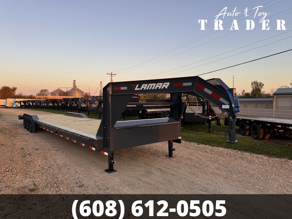 2027 Lamar Trailers 102X40 Gooseneck Car Hauler Trailer