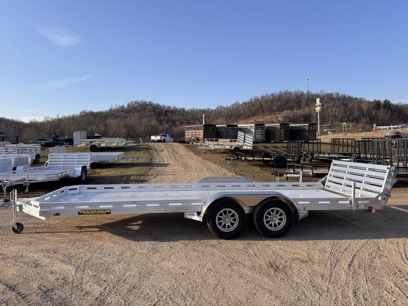2026 Aluma 7820 TA-EL-BT-RTD Aluminum Utility Trailer