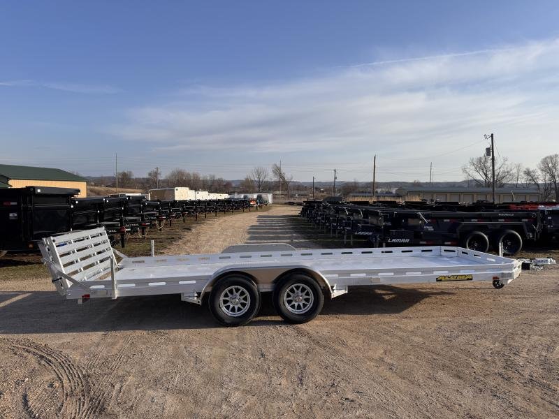 2026 Aluma 7820 TA-EL-BT-RTD Aluminum Utility Trailer
