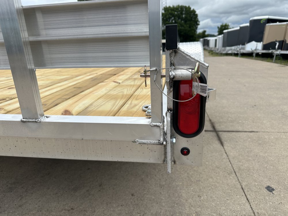 2026 Rugged Terrain 7X12 Aluminum Utility Trailer