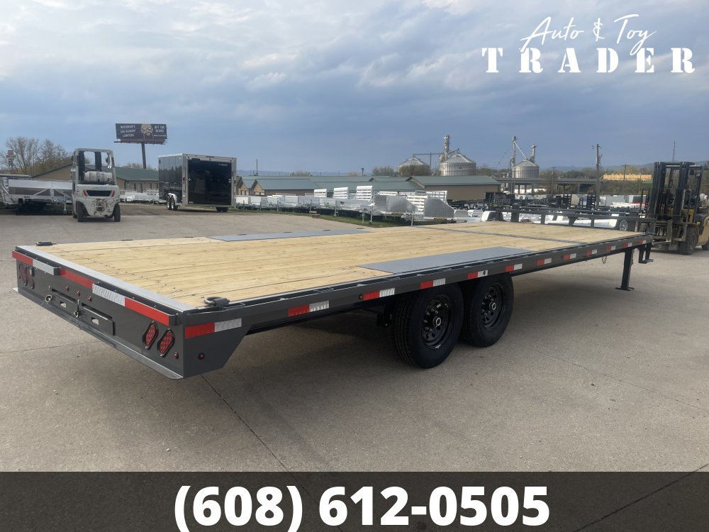 2026 Lamar Trailers 102X24 Deckover Trailer