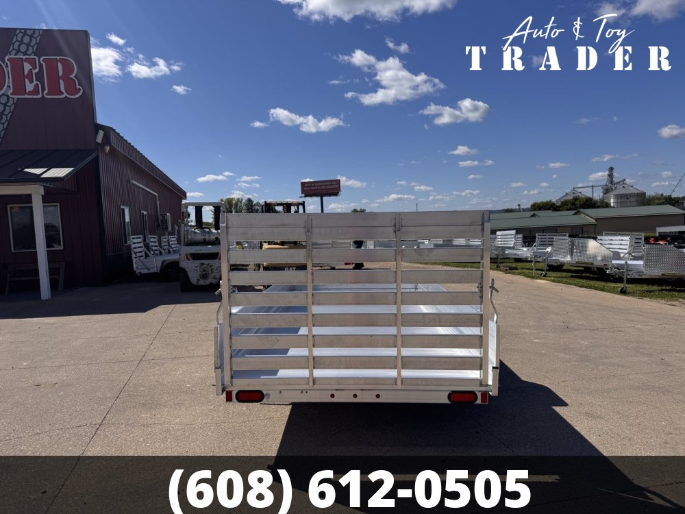 2027 Aluma 6812H-ESA-S-TG Aluminum Utility Trailer