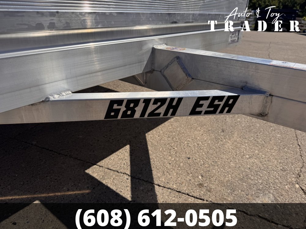 2027 Aluma 6812H-ESA-S-TG Aluminum Utility Trailer