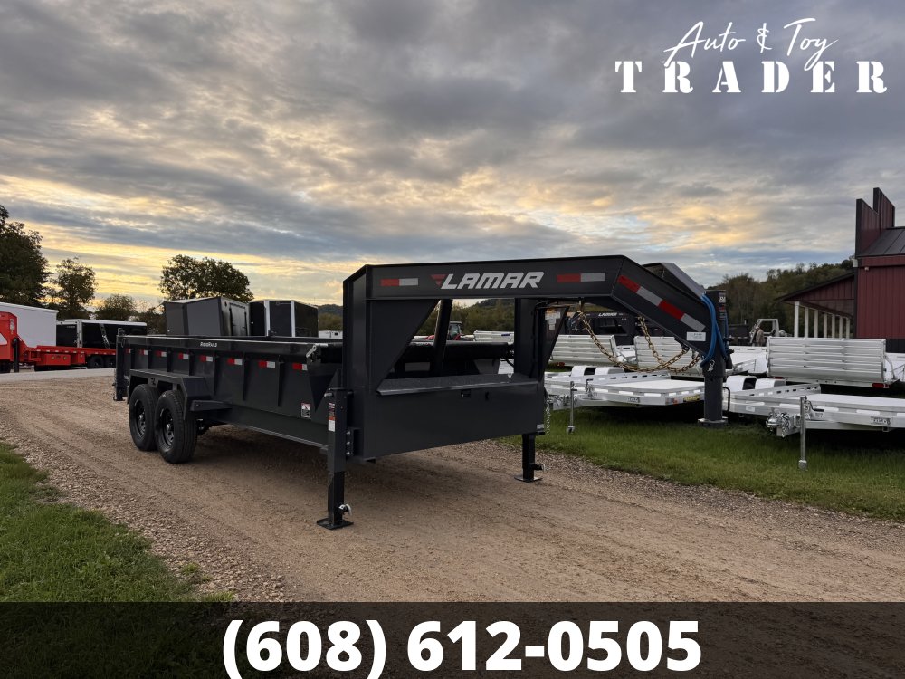 2027 Lamar Trailers 83X16 Gooseneck Dump Trailer