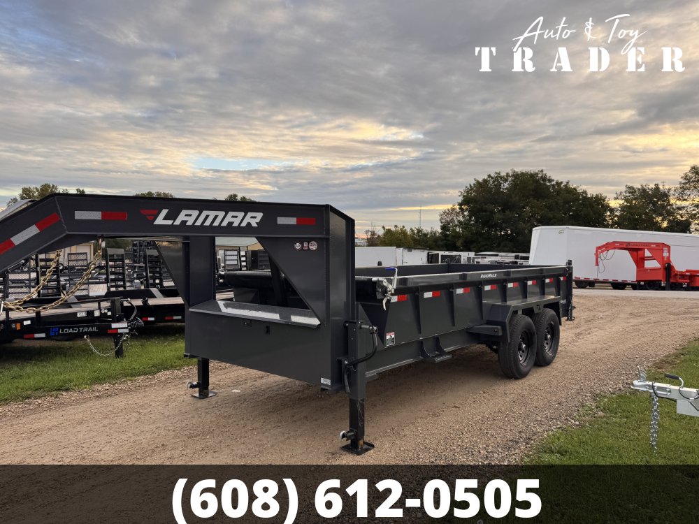 2027 Lamar Trailers 83X16 Gooseneck Dump Trailer