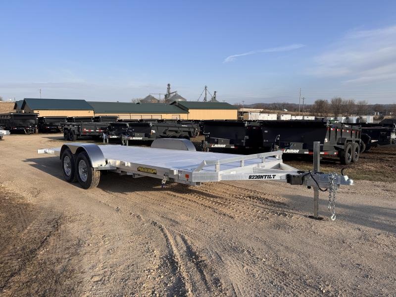 2026 Aluma 8220 H-Tilt-TA-EL-RTD Aluminum Utility Trailer
