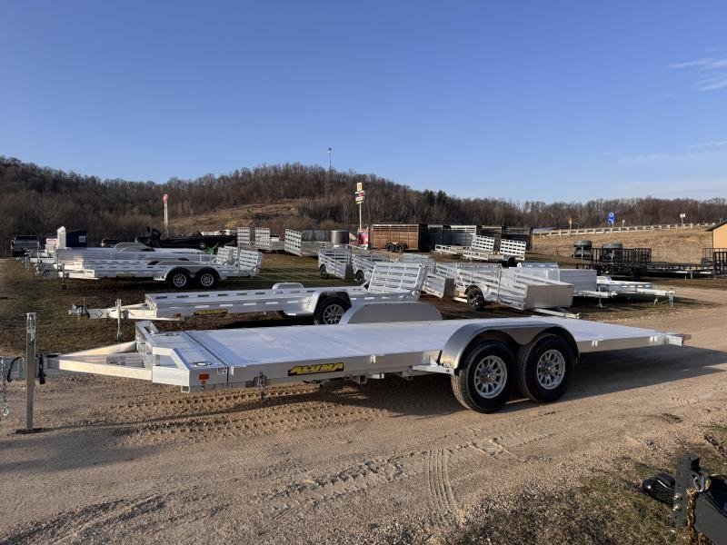 2026 Aluma 8220 H-Tilt-TA-EL-RTD Aluminum Utility Trailer