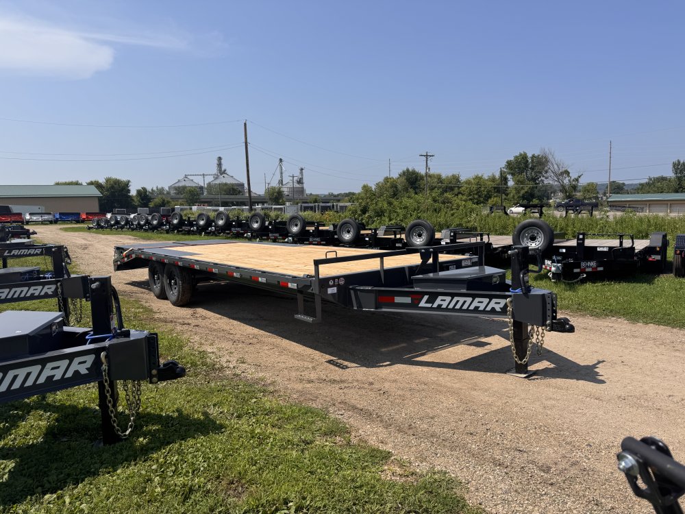 2026 Lamar Trailers 102X24 Deckover Trailer