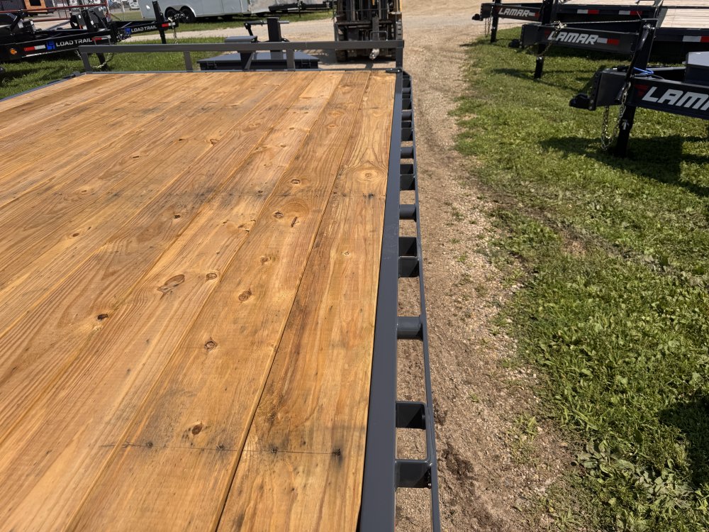 2026 Lamar Trailers 102X24 Deckover Trailer