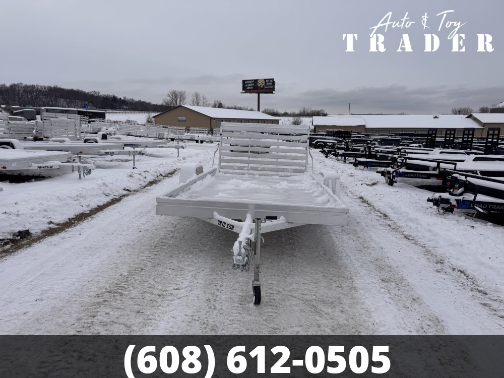 2027 Aluma 7812ESA-S-TG Aluminum Utility Trailer