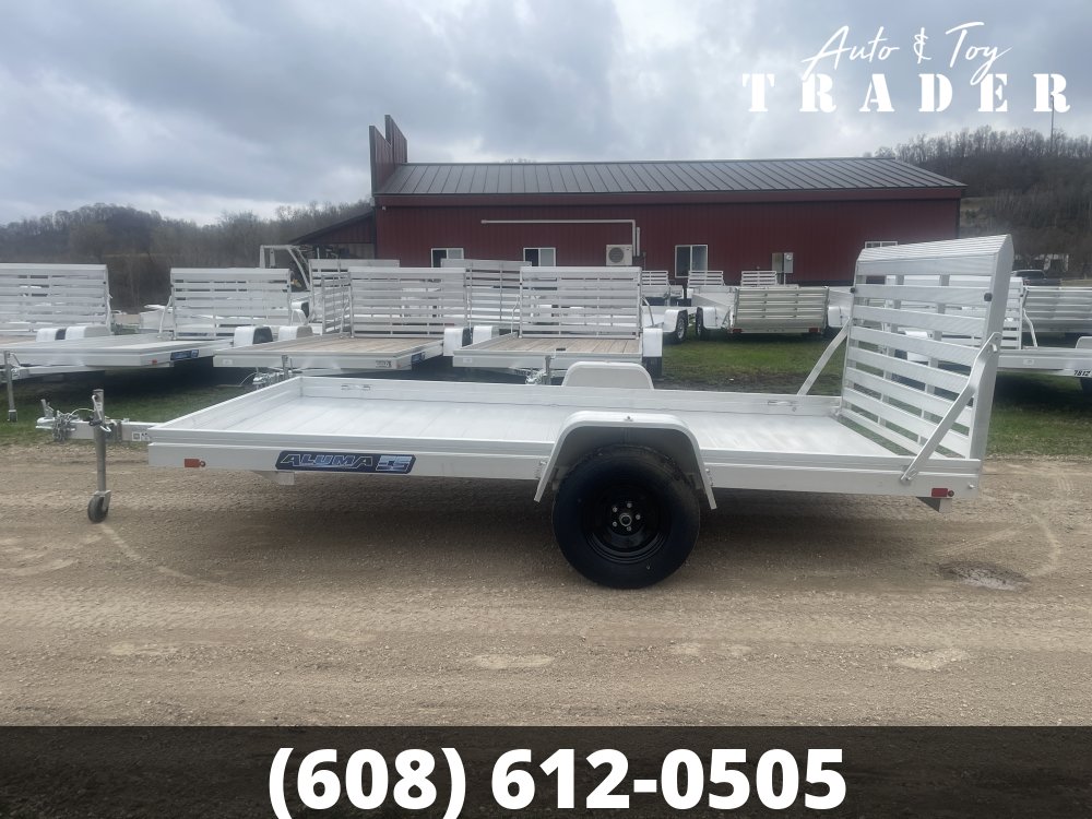2027 Aluma 7812ESA-S-TG Aluminum Utility Trailer