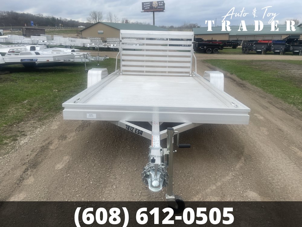 2027 Aluma 7812ESA-S-TG Aluminum Utility Trailer