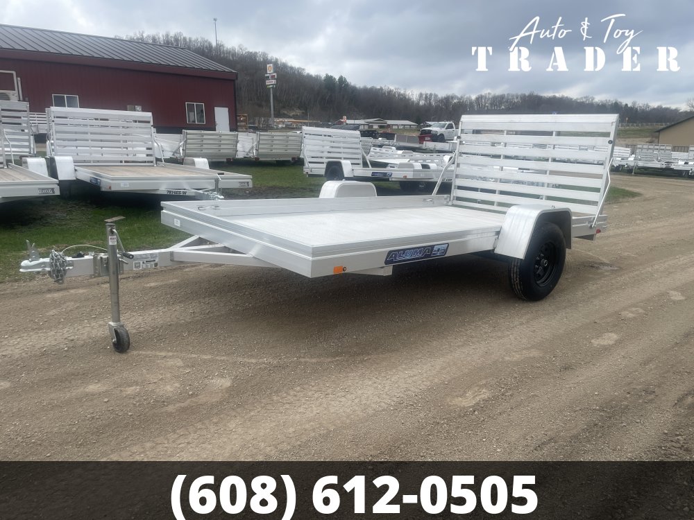 2027 Aluma 7812ESA-S-TG Aluminum Utility Trailer