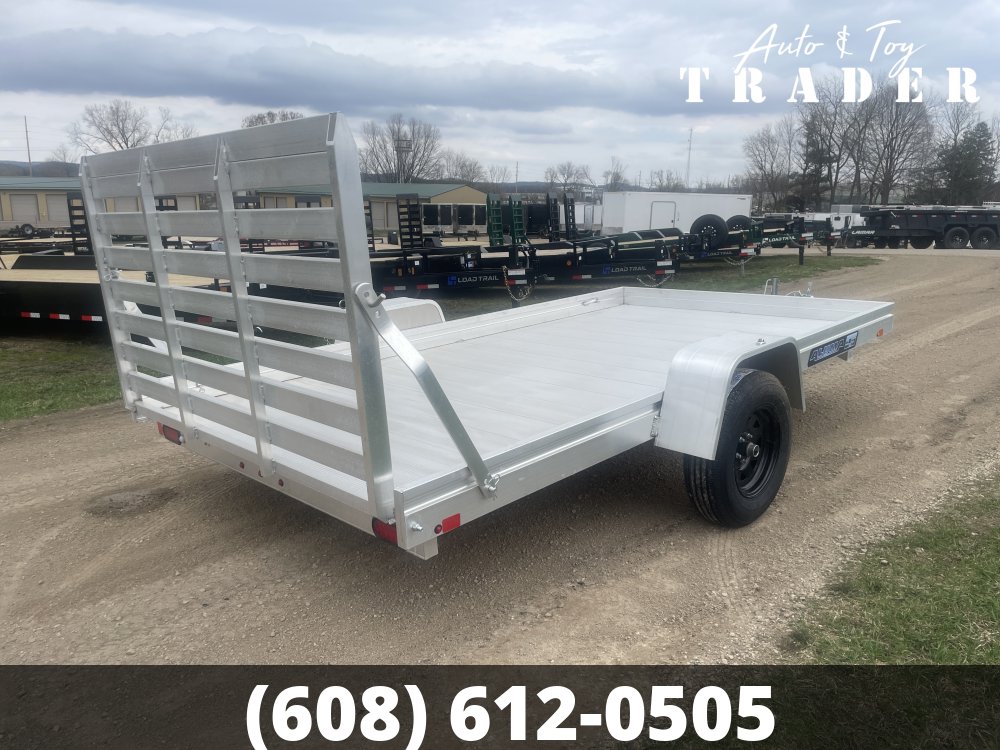 2027 Aluma 7812ESA-S-TG Aluminum Utility Trailer