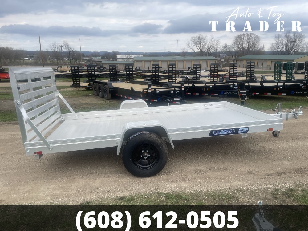 2027 Aluma 7812ESA-S-TG Aluminum Utility Trailer