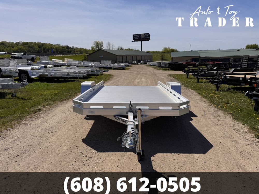 2027 Aluma 7712H Tilt Aluminum Utility Trailer