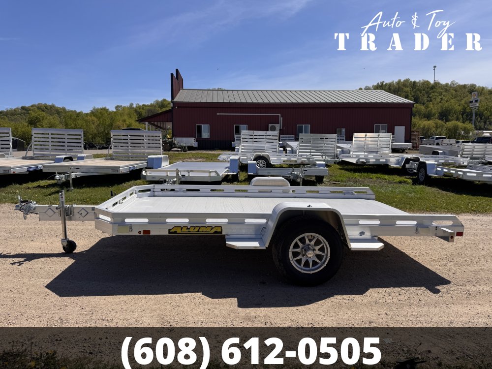 2027 Aluma 7712H Tilt Aluminum Utility Trailer