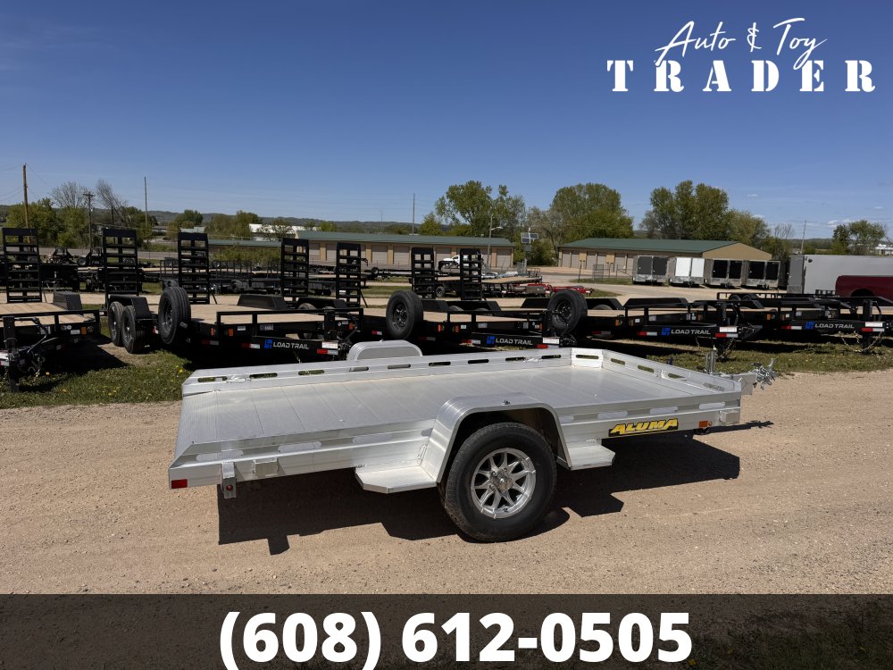 2027 Aluma 7712H Tilt Aluminum Utility Trailer