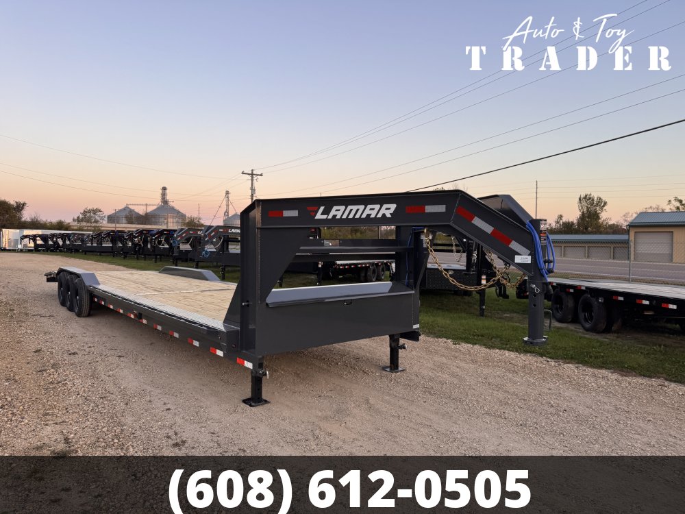2027 Lamar Trailers 102X36 Gooseneck Car Hauler Trailer