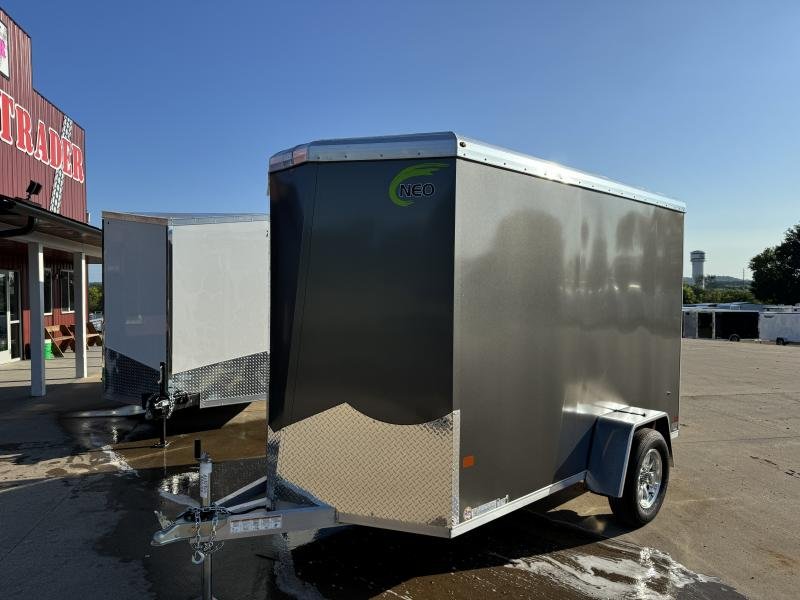 2025 NEO Trailers 6X10 Aluminum NAV Cargo / Enclosed Trailer