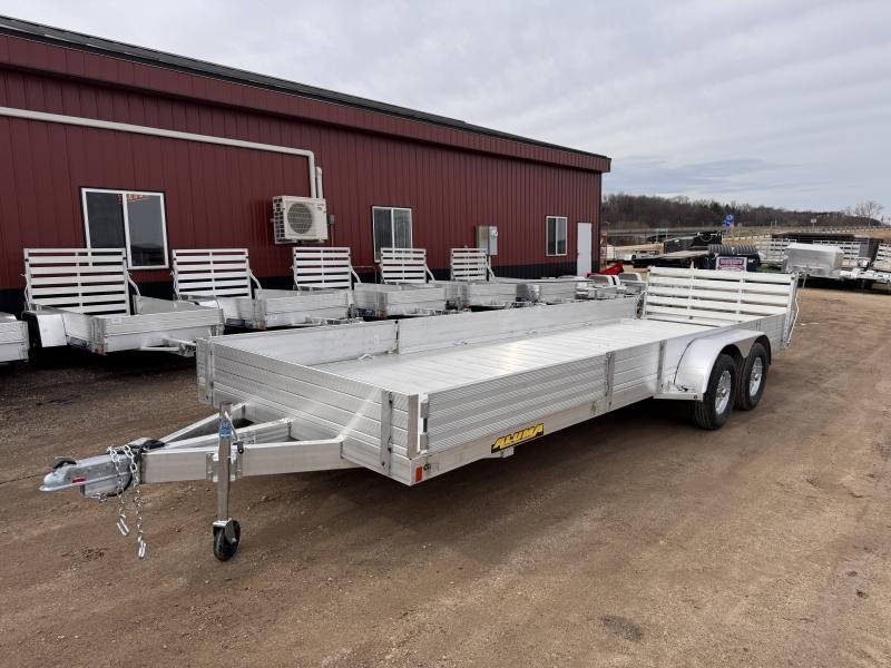 2026 Aluma 8122 TA-EL-R-BT-SR Aluminum Utility Trailer