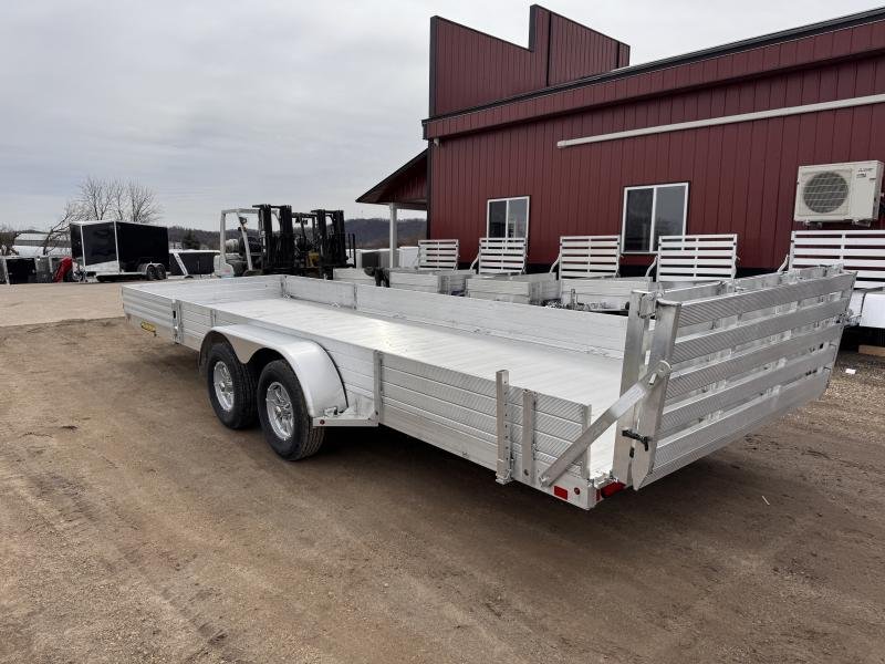 2026 Aluma 8122 TA-EL-R-BT-SR Aluminum Utility Trailer