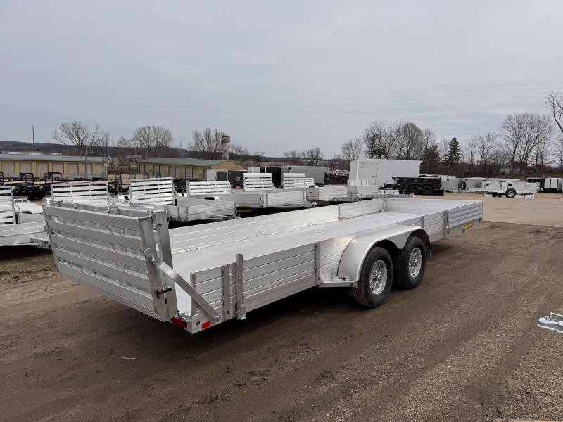 2026 Aluma 8122 TA-EL-R-BT-SR Aluminum Utility Trailer