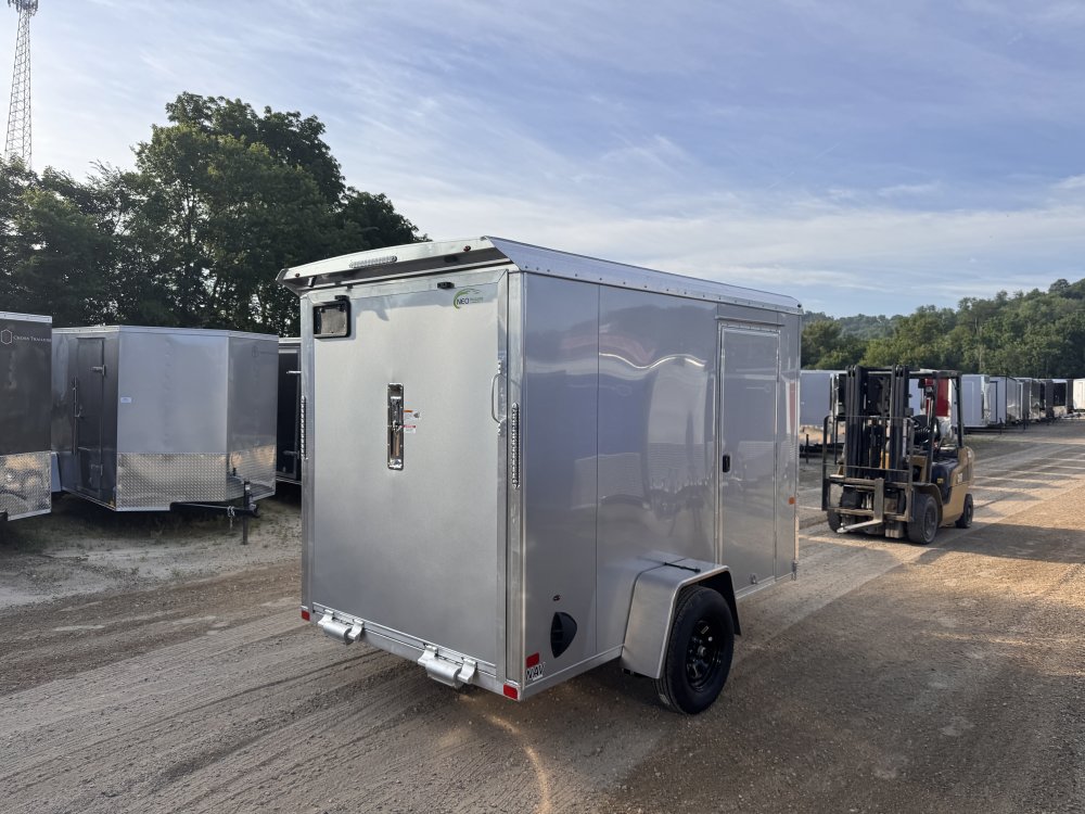 2026 NEO Trailers 6X10 Aluminum NAV Cargo / Enclosed Trailer