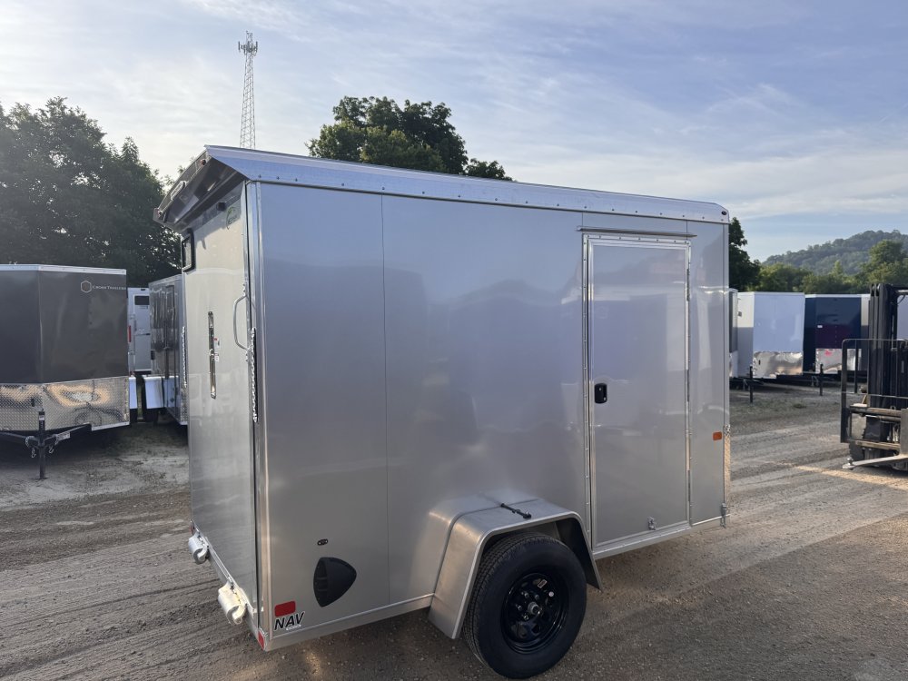2026 NEO Trailers 6X10 Aluminum NAV Cargo / Enclosed Trailer