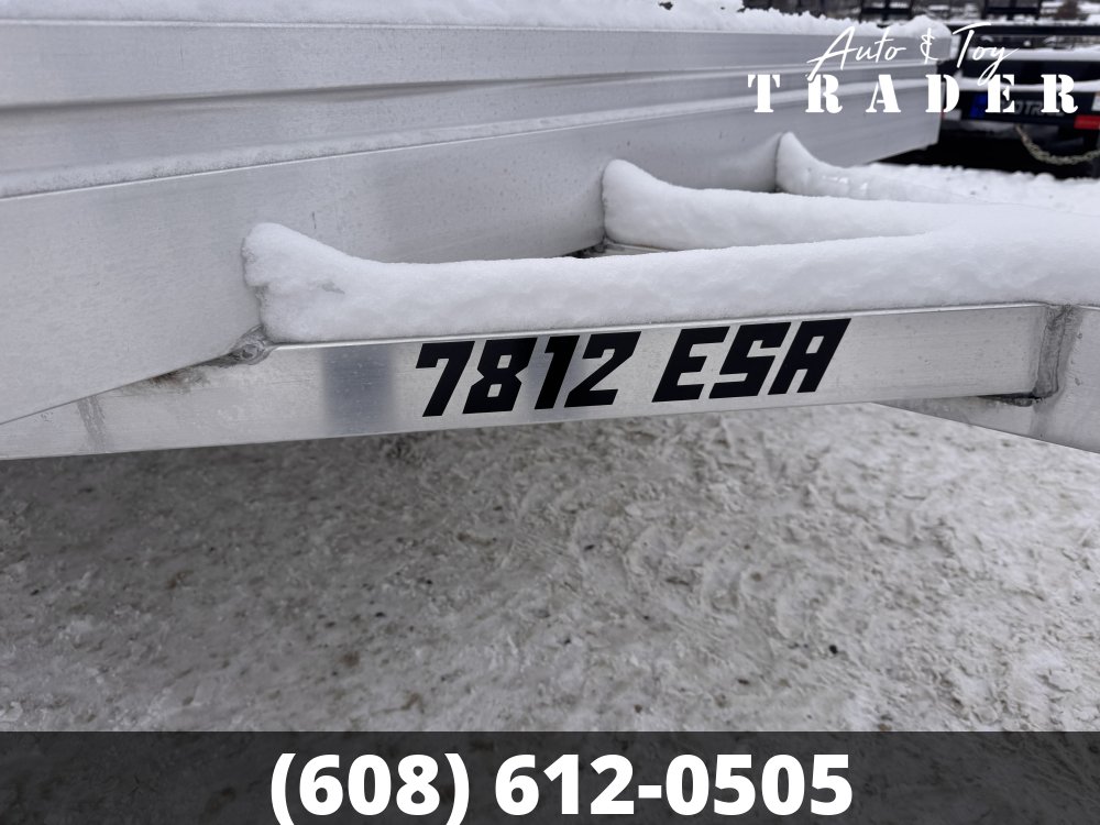 2027 Aluma 7812ESA-S-TG Aluminum Utility Trailer